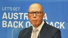 Peter Dutton says one of the core strengths of a Coalition government would be law and order.