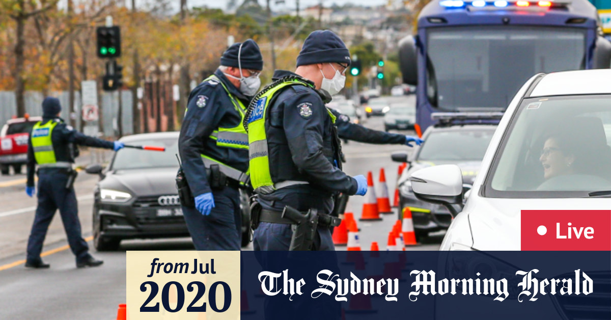 Coronavirus Australia Update Live Nsw Victoria Border To Close As Victoria Records 127 Covid 19 Cases Australia Death Toll At 106