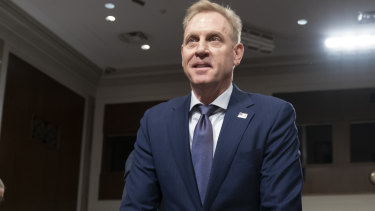 Acting US Defence Secretary Patrick Shanahan goes before the Senate Armed Services Committee to discuss the Department of Defence budget, on Capitol Hill in Washington last week.
