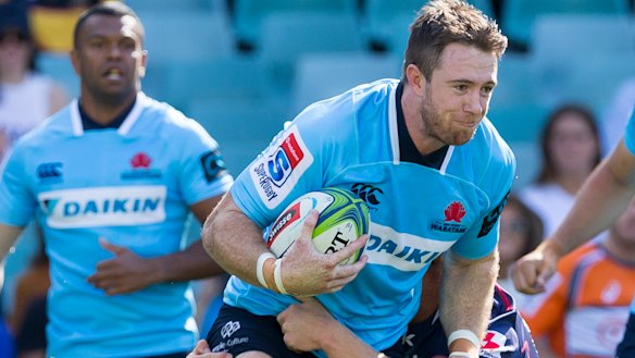 Jed Holloway is brimming with energy after his Munster stint. 