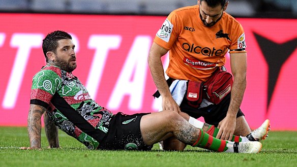 Relief: Adam Reynolds has been cleared of serious injury.