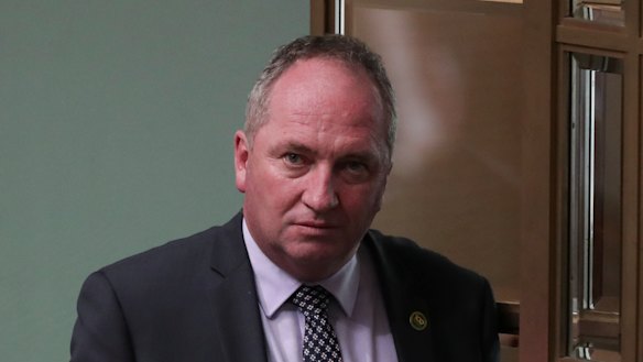 "We're the cheapest actors of any soap opera in the world, us politicians - just as Sky [News]," said Barnaby Joyce.