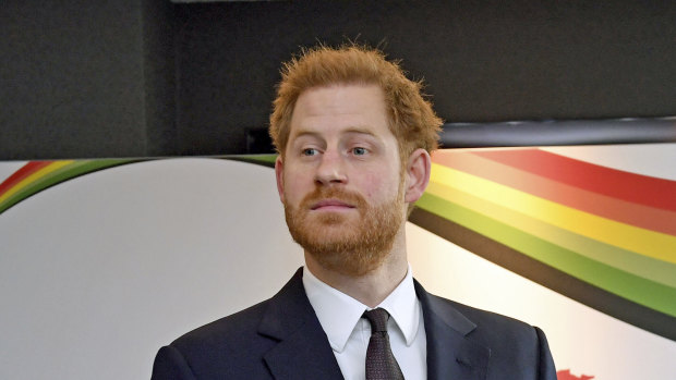 Britain's Prince Harry attends the UK Africa Investment Summit in London on January 20.