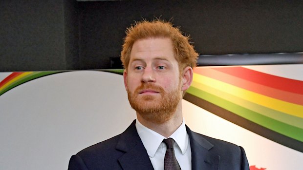 Britain's Prince Harry attends the UK Africa Investment Summit in London on January 20.