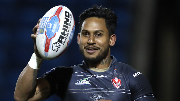 Standout: Ben Barba has made an impact in English rugby league.
