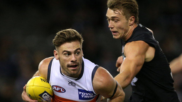 Stephen Coniglio is one of the key players the Giants are trying to keep out of the clutches of cashed-up clubs.