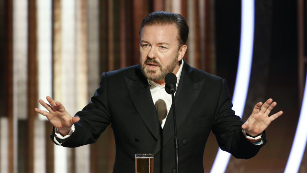 Ricky Gervais' hosting gig at the Golden Globes has led to furious debate.
