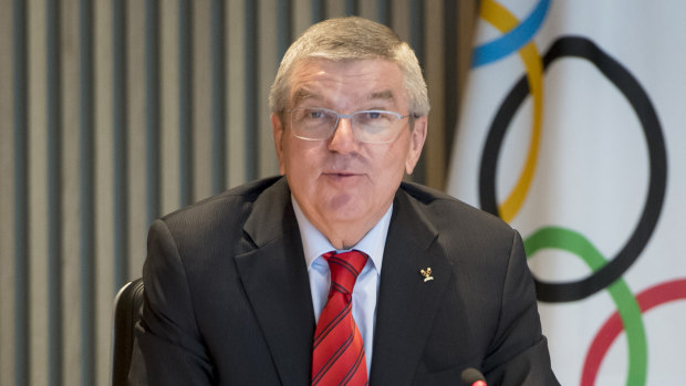 IOC president Thomas Bach.