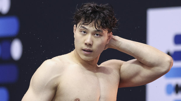 Zac Stubblety-Cook says he feels sympathy for China’s Qin Haiyang.