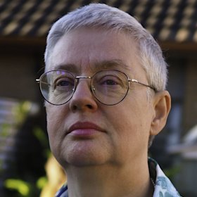 Christine Freels, a strata manager from Blacktown, is a first-time activist at 60.