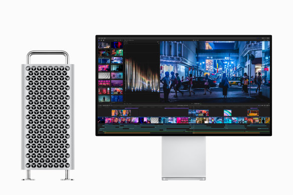 The 2019 Mac Pro and Pro Display XDR.