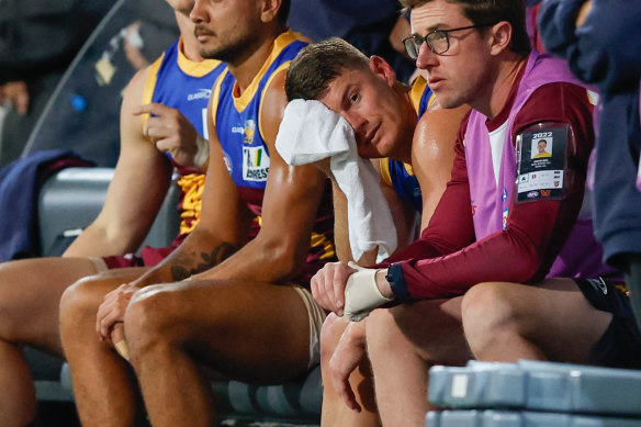 Dayne Zorko has been subbed out.