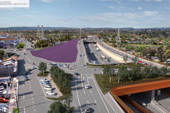 Watsonia locals say the North East Link road trench will divide their community.
