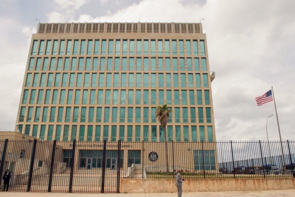 Where the syndrome first emerged: The US embassy in Havana, Cuba.