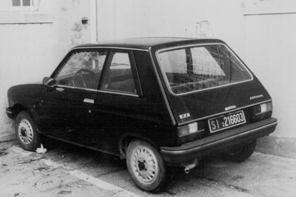 The car the women were driving at the time.
