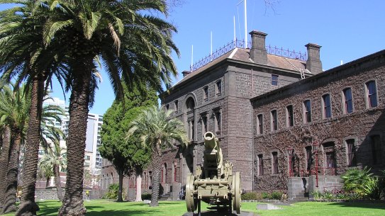 Victoria Barracks on St Kilda Road in Melbourne