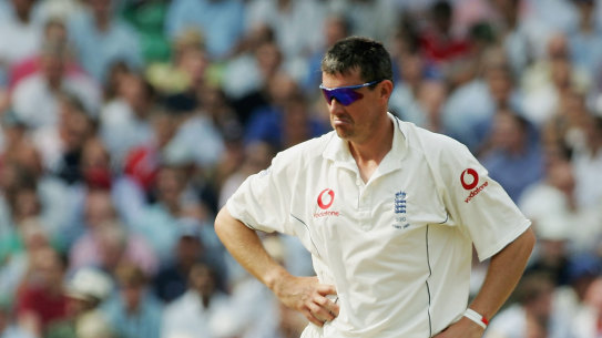 Ashley Giles during his playing days for England.