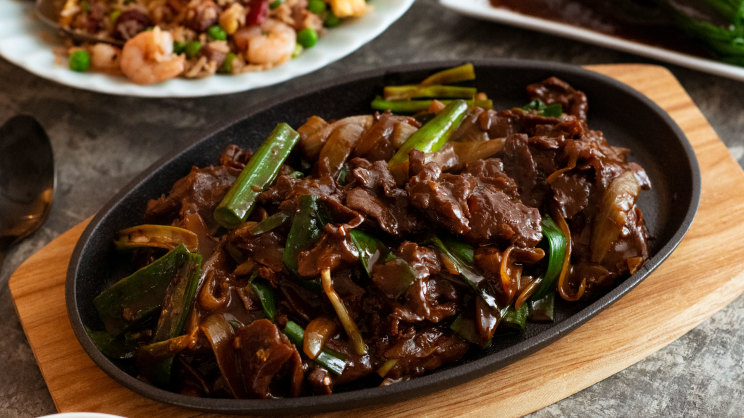 RecipeTin Eats' sizzling Mongolian beef, how to tenderise beef for