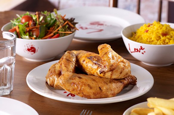 Nando’s Portuguese chicken.