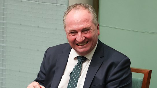 Nationals MP Barnaby Joyce.