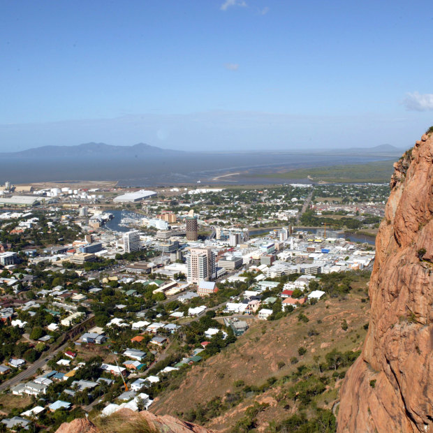 Townsville, as seen from Castle Hill.
