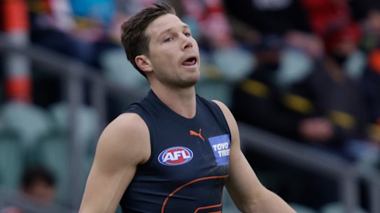 Toby Greene will miss the first five matches of the 2022 season.