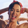 Katy Perry channels sexy Rosie the Riveter in the Woman’s World music video.
