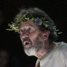 Robert Menzies as King Lear