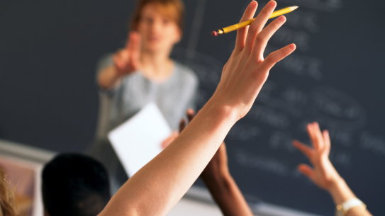 There has been an increase in the number of complaints from teachers about being bullied.