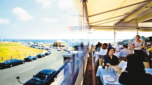 A sunny day at Danny’s Seafood Restaurant at La Perouse.