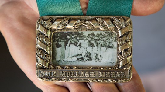 Boxing Day honour: The Mullagh Medal. 