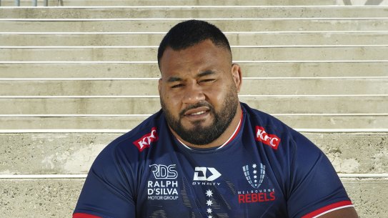 Wallabies and Melbourne Rebels prop Taniela Tupou could be on his way to the Waratahs. 