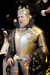 Ferruccio Furlanetto as Philip II in Opera Australia’s 2015 production of Don Carlos at the Sydney Opera House.