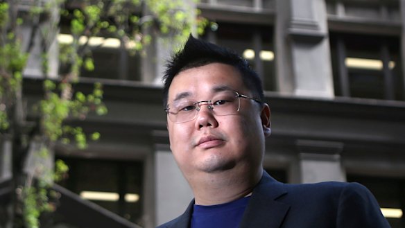 iProsperity's Michael Gu in Australia before he left the country. 