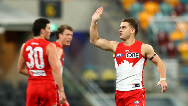 Tom Papley has accepted a $500 fine for staging, even though the Swans believe he wasn't guilty of it.