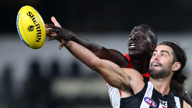 Aliir Aliir will miss the Sydney derby due to a toe injury,