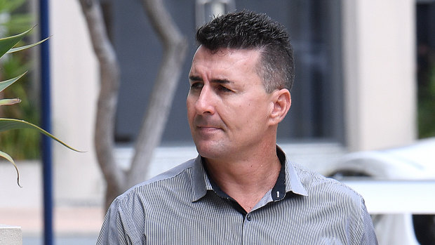 Former Dreamworld attractions and entertainment manager Andrew Fyfe at Southport Magistrates Court.