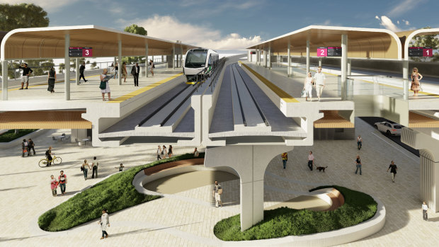 Bayswater train station redesign. 