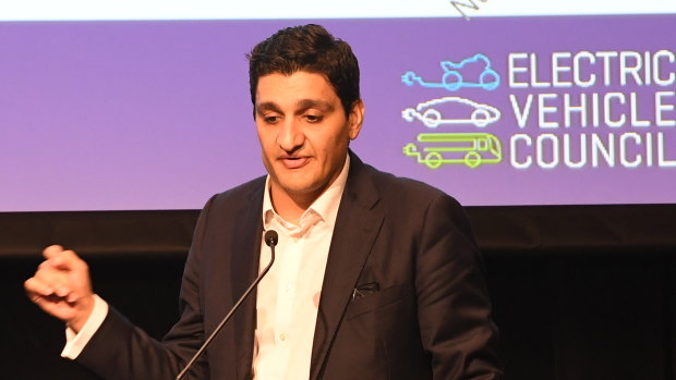 Electric Vehicle Council chief executive Behyad Jafari is trying to demystify the process of switching to EVs.