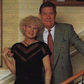 Reg Grundy and Joy Chambers-Grundy