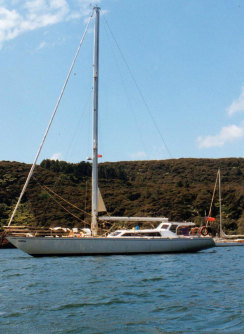 The Edwena, bought as part of the old sea dog Tony Mokbel’s daring escape plan.