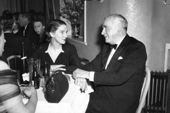 Sir Keith and Lady Elisabeth Murdoch in 1952. The Murdoch family has had a longstanding connection with the NGV.