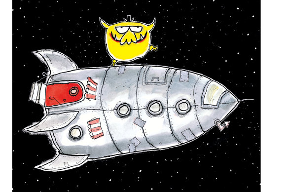 Mr Chicken branches out in Leigh Hobbs’ latest book.