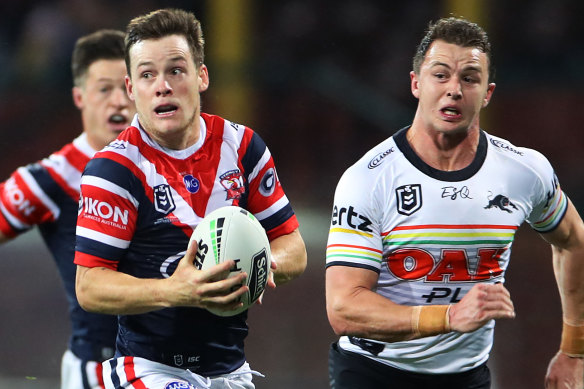 Blindside: Luke Keary received an unexpected sledge from Broncos coach Anthony Seibold.