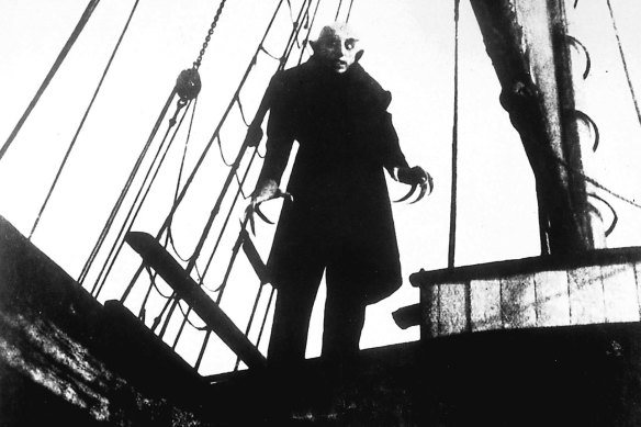 Max Schreck in the 1922 horror film Nosferatu.