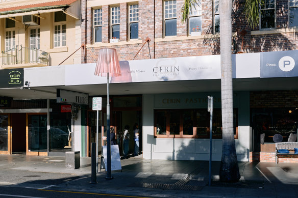 Cerin Pasticceria occupies the premises previously housing The Baker’s Arms on Logan Road.