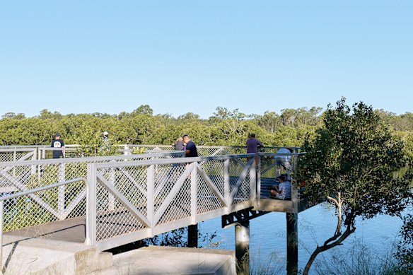 Overlooking Tingalpa Creek in Ransome, Brisbane