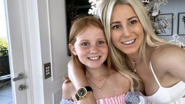 Pixie Curtis and her mum Roxy Jacenko.