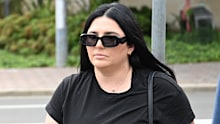 Sydney school teacher Tayla Brailey leaves the Campbelltown Court in Sydney earlier this year.