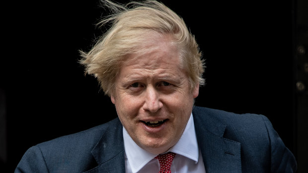 British Prime Minister Boris Johnson.